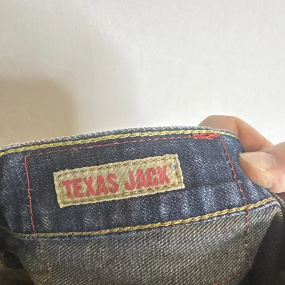 True Religion Texas Jack Made in USA Jeans‎ Men’s 30X36 Heavy Distressed